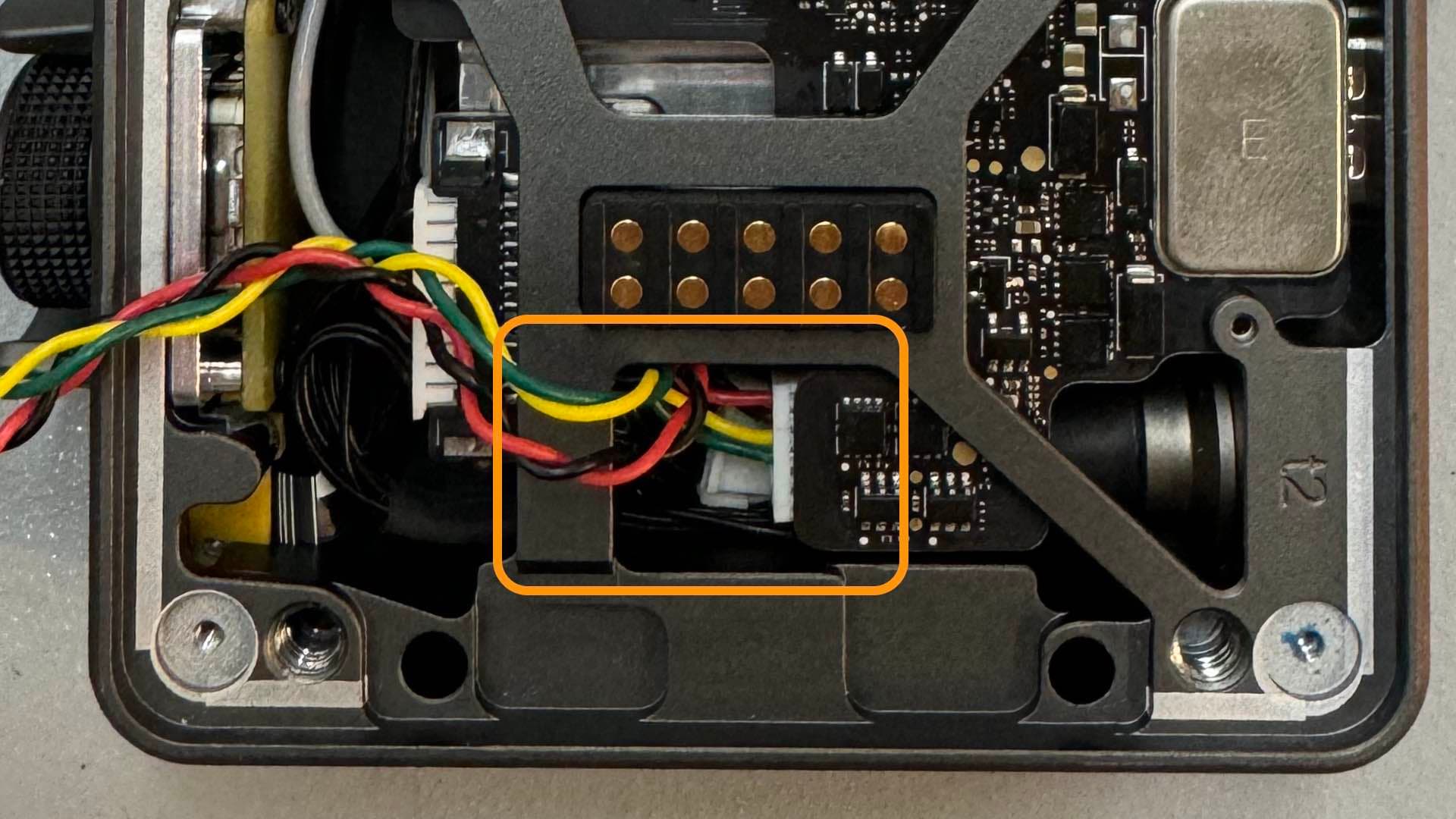 Front View of power lead